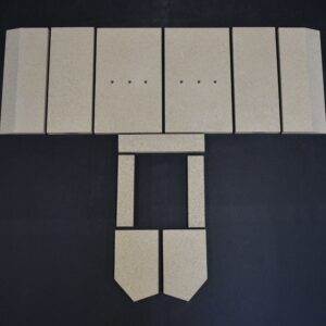 Caminos Madrid Feuerraumauskleidung B