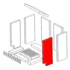 Caminos Quadro Seitenstein rechts vorne