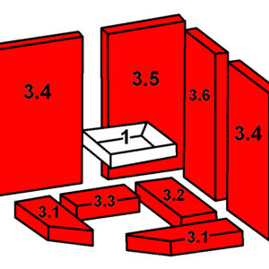 Oranier Skandik 8 Feuerraumauskleidung A