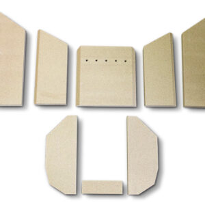 Justus Island Aqua Feuerraumauskleidung A