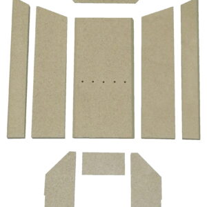 Justus P51-5 Feuerraumauskleidung B