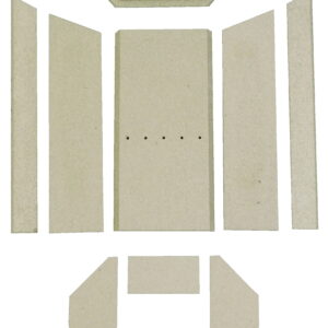 Justus P50-5 Feuerraumauskleidung B