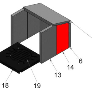 Justus Alamo Seitenstein rechts hinten B