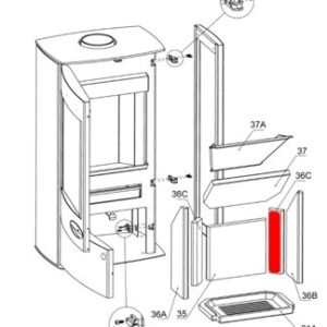 Königshütte Pavo Seitenstein rechts hinten