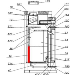 Olsberg Gröndal Rückwandstein unten