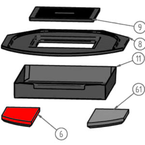 Oranier Polar NEO 8 RLA Bodenstein unten links