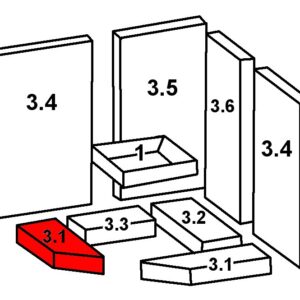 Oranier Skandik 8 Bodenstein vorne links B